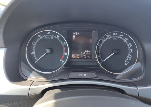 Skoda Fabia cena 34500 przebieg: 31000, rok produkcji 2021 z Nowy Dwór Gdański małe 667